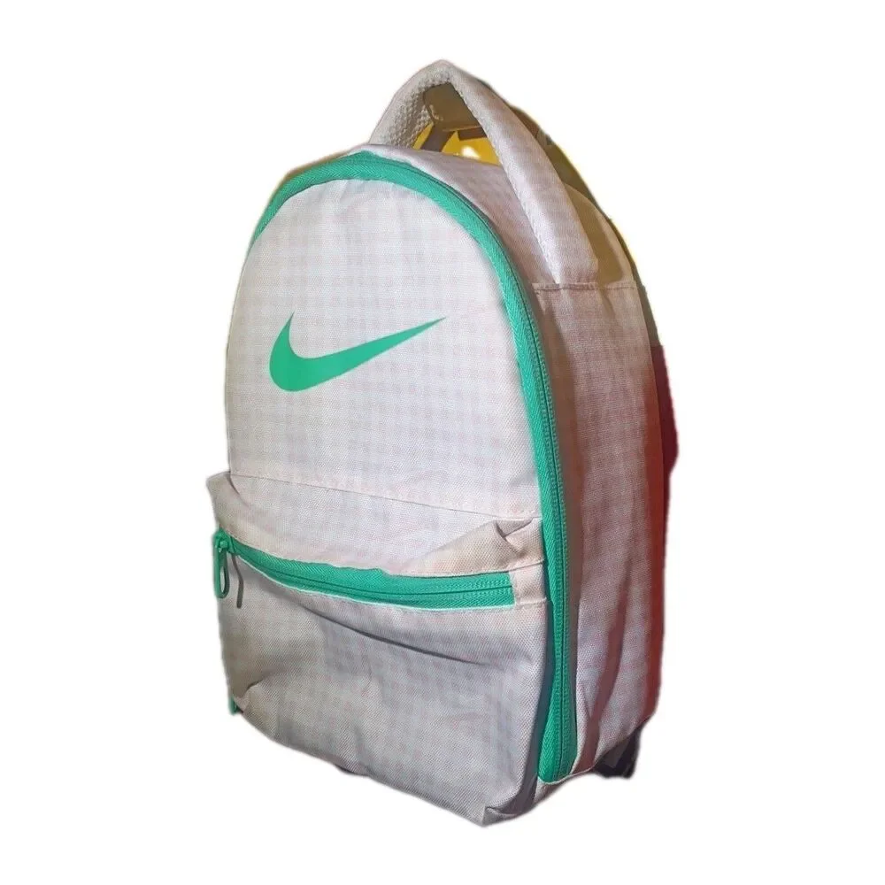 Nike Classic Fuel Insulated Lunch Box/Cooler 6L, Pink/Green Padded Handle